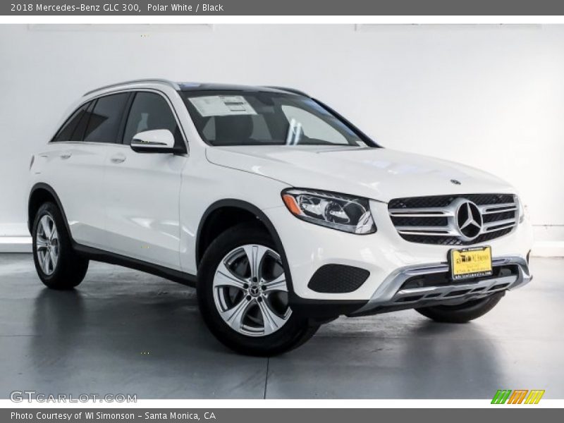 Polar White / Black 2018 Mercedes-Benz GLC 300