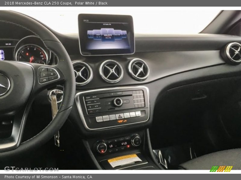 Polar White / Black 2018 Mercedes-Benz CLA 250 Coupe