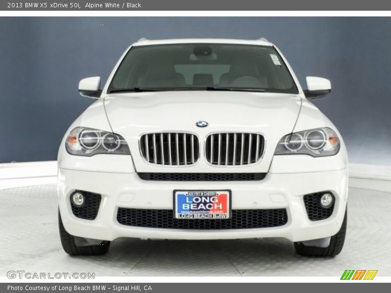 Alpine White / Black 2013 BMW X5 xDrive 50i