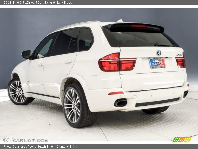 Alpine White / Black 2013 BMW X5 xDrive 50i