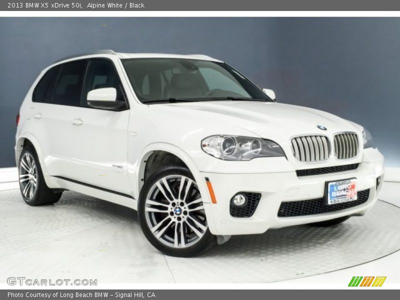 Alpine White / Black 2013 BMW X5 xDrive 50i