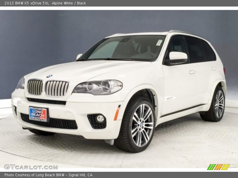 Alpine White / Black 2013 BMW X5 xDrive 50i