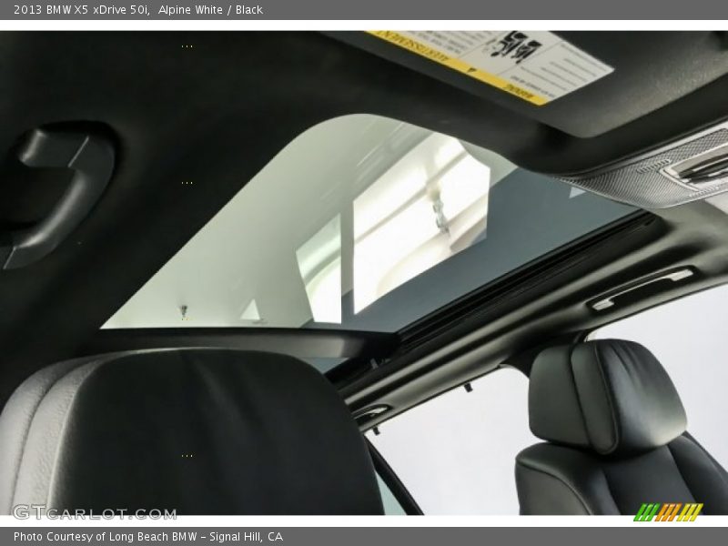 Alpine White / Black 2013 BMW X5 xDrive 50i
