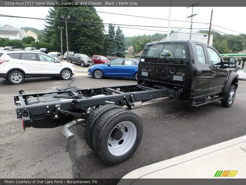 Undercarriage of 2019 F550 Super Duty XL SuperCab 4x4 Chassis