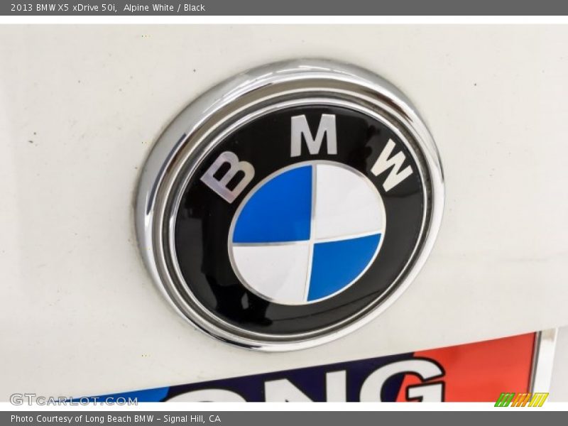 Alpine White / Black 2013 BMW X5 xDrive 50i