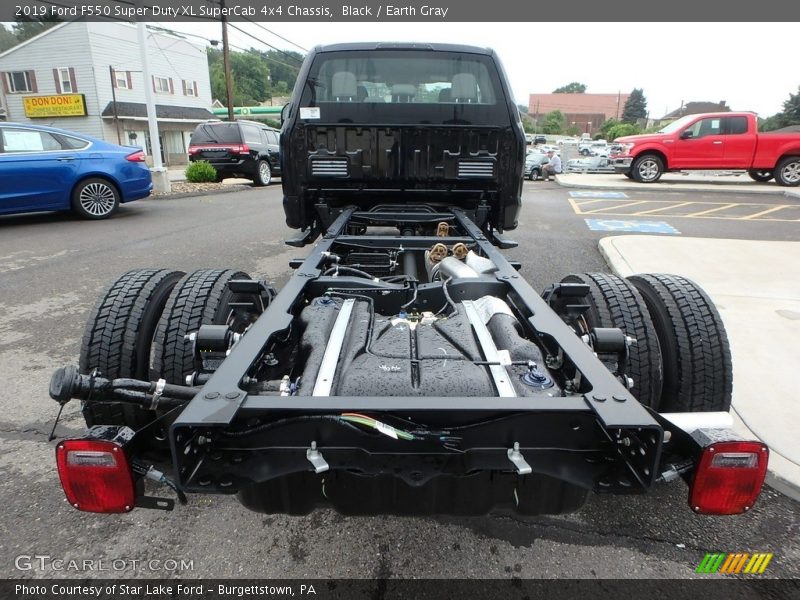Undercarriage of 2019 F550 Super Duty XL SuperCab 4x4 Chassis