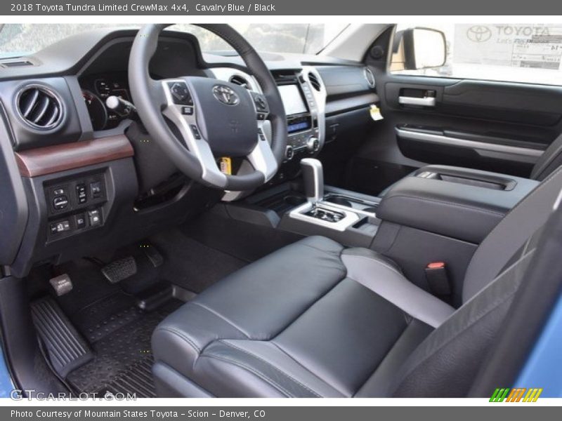 Cavalry Blue / Black 2018 Toyota Tundra Limited CrewMax 4x4