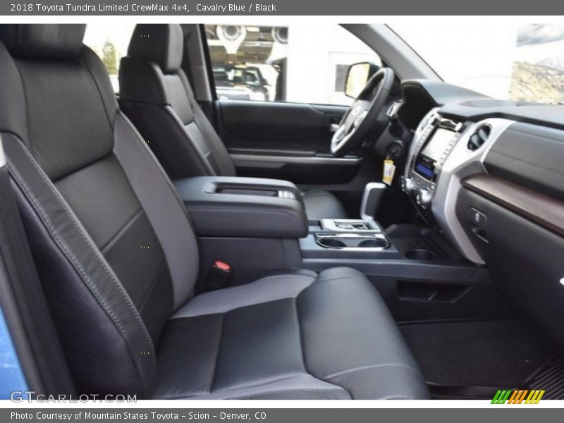 Cavalry Blue / Black 2018 Toyota Tundra Limited CrewMax 4x4