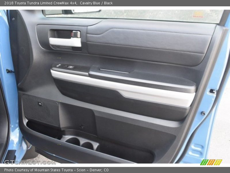 Cavalry Blue / Black 2018 Toyota Tundra Limited CrewMax 4x4