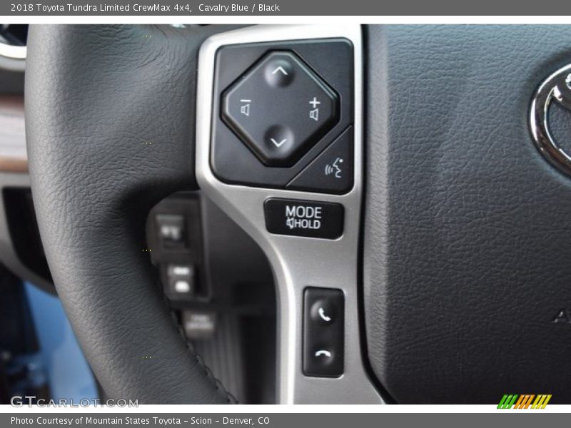 Cavalry Blue / Black 2018 Toyota Tundra Limited CrewMax 4x4