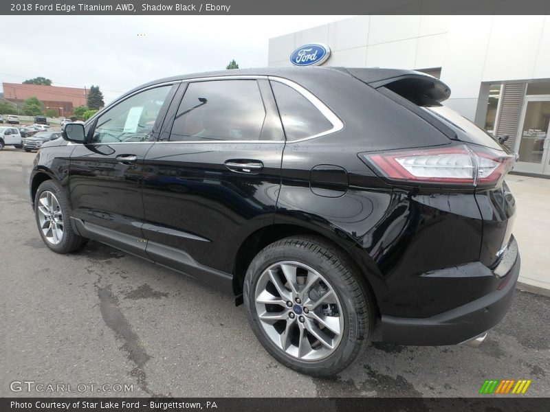 Shadow Black / Ebony 2018 Ford Edge Titanium AWD