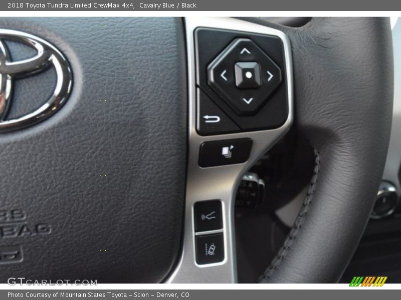 Cavalry Blue / Black 2018 Toyota Tundra Limited CrewMax 4x4