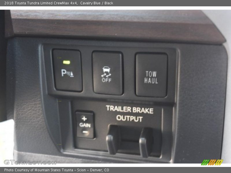 Cavalry Blue / Black 2018 Toyota Tundra Limited CrewMax 4x4