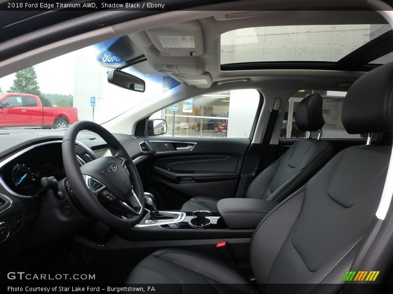 Shadow Black / Ebony 2018 Ford Edge Titanium AWD