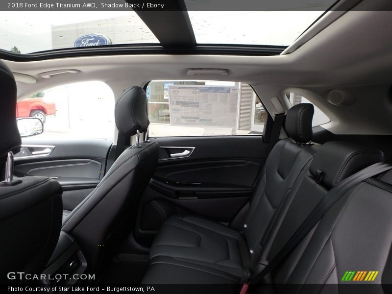 Shadow Black / Ebony 2018 Ford Edge Titanium AWD