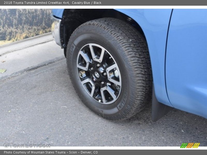 Cavalry Blue / Black 2018 Toyota Tundra Limited CrewMax 4x4