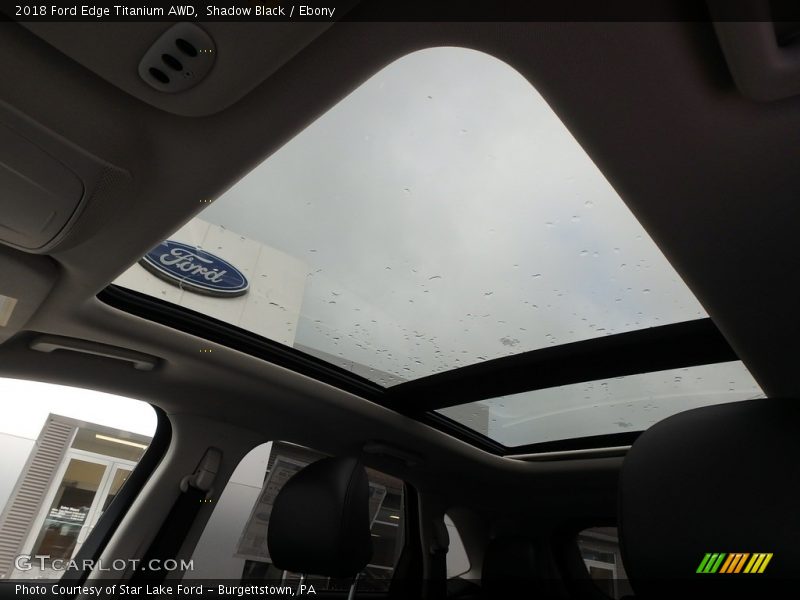 Shadow Black / Ebony 2018 Ford Edge Titanium AWD
