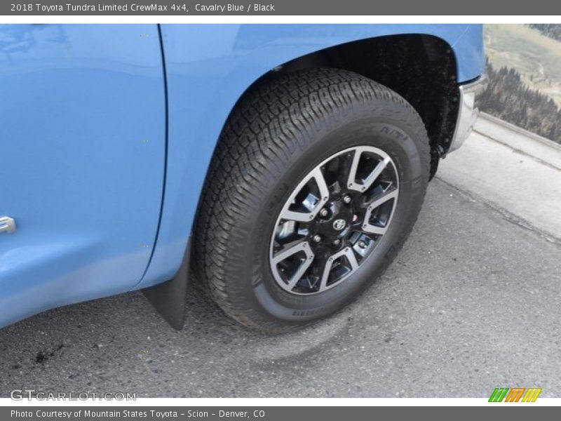 Cavalry Blue / Black 2018 Toyota Tundra Limited CrewMax 4x4