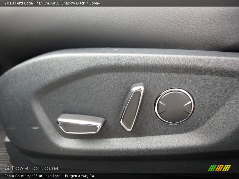 Shadow Black / Ebony 2018 Ford Edge Titanium AWD