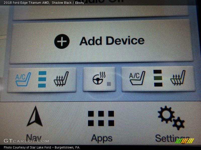 Shadow Black / Ebony 2018 Ford Edge Titanium AWD