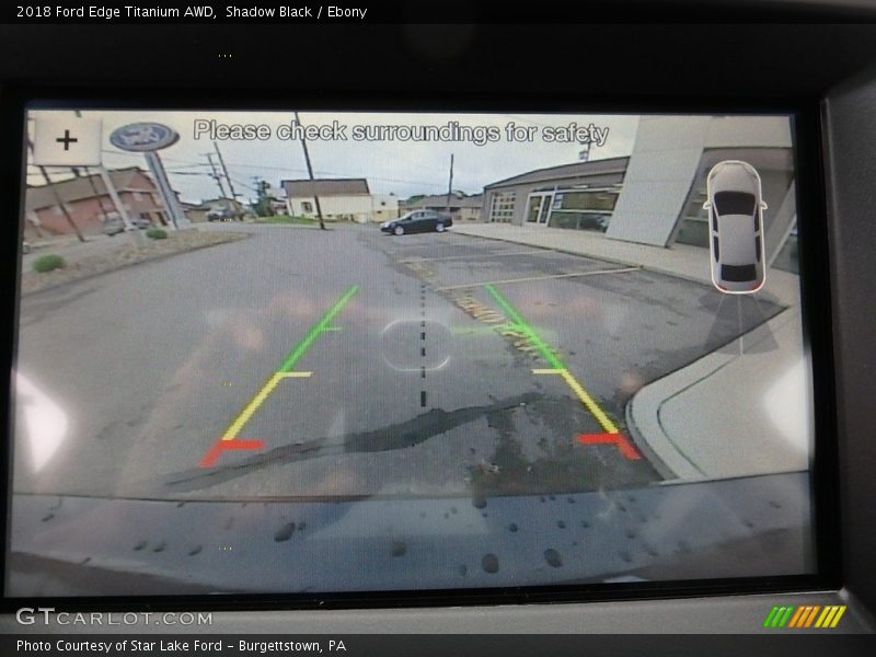 Shadow Black / Ebony 2018 Ford Edge Titanium AWD