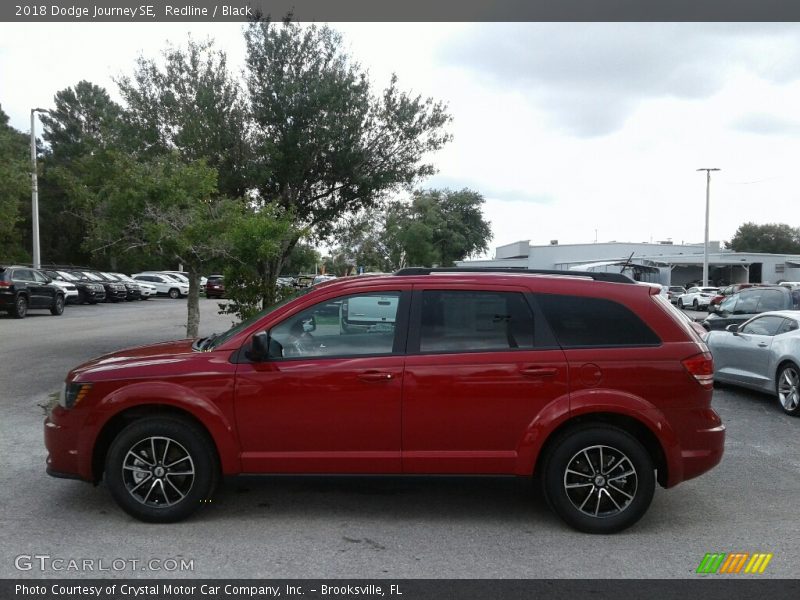 Redline / Black 2018 Dodge Journey SE