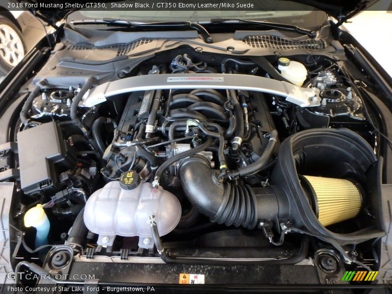  2018 Mustang Shelby GT350 Engine - 5.2 Liter DOHC 32-Valve Ti-VCT Flat Plane Crank V8