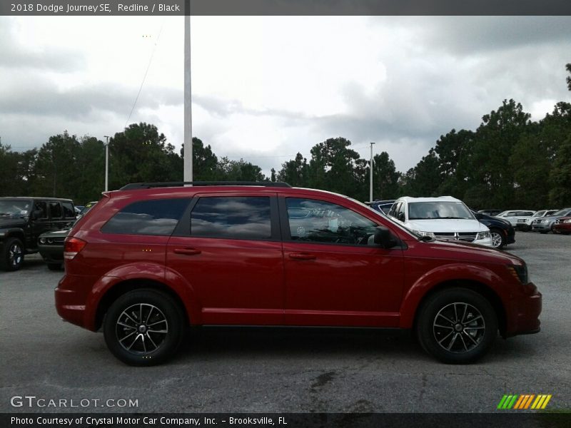 Redline / Black 2018 Dodge Journey SE