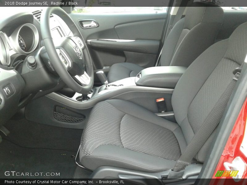 Redline / Black 2018 Dodge Journey SE