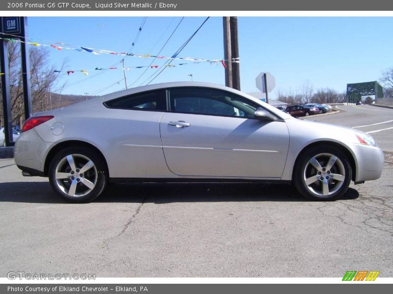 Liquid Silver Metallic / Ebony 2006 Pontiac G6 GTP Coupe