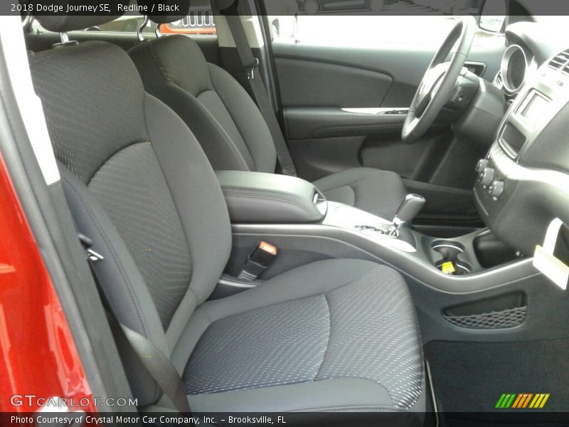 Redline / Black 2018 Dodge Journey SE