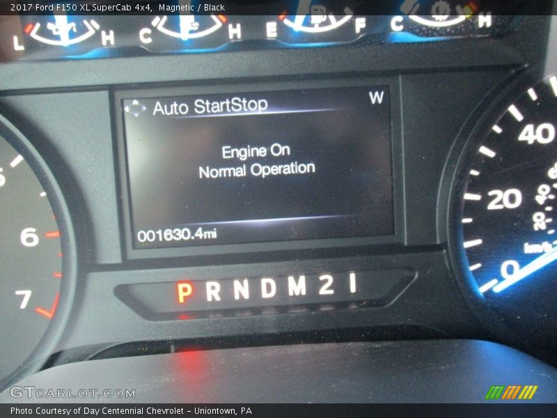 Magnetic / Black 2017 Ford F150 XL SuperCab 4x4