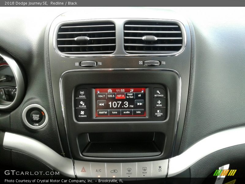 Redline / Black 2018 Dodge Journey SE