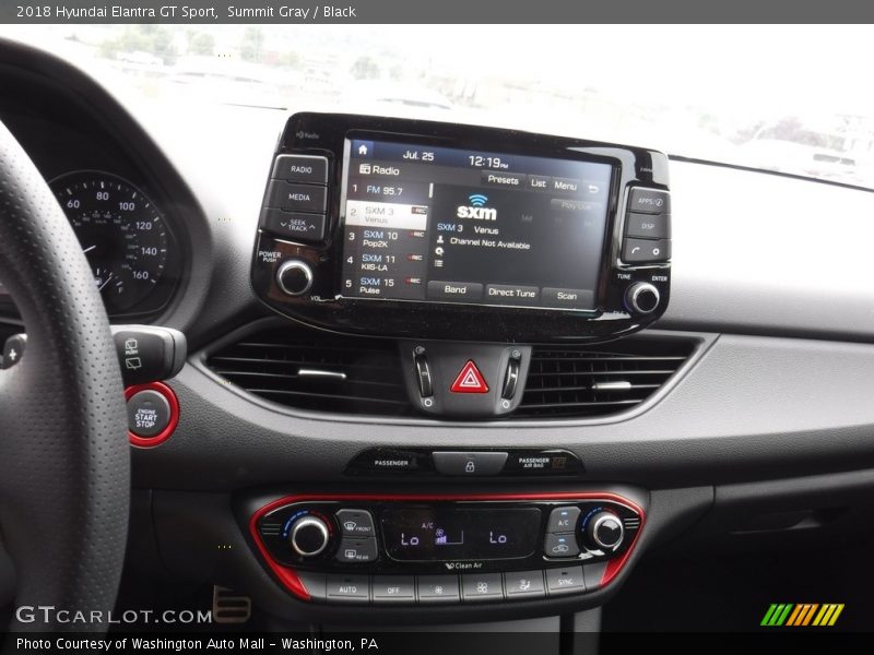 Summit Gray / Black 2018 Hyundai Elantra GT Sport