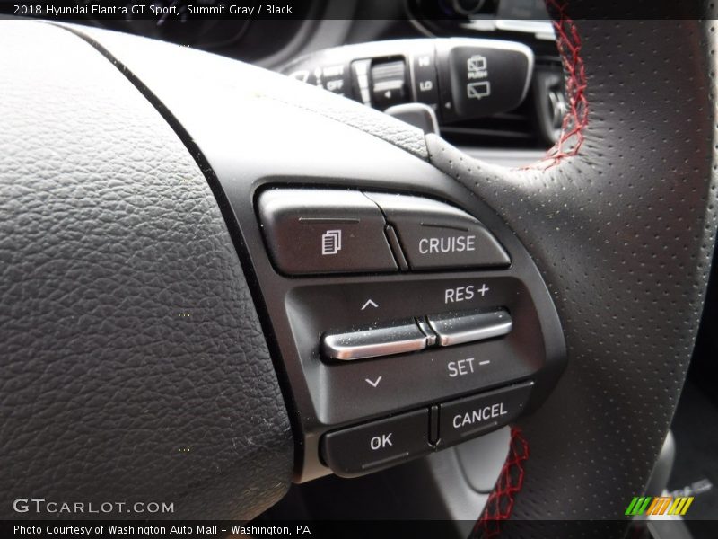 Summit Gray / Black 2018 Hyundai Elantra GT Sport