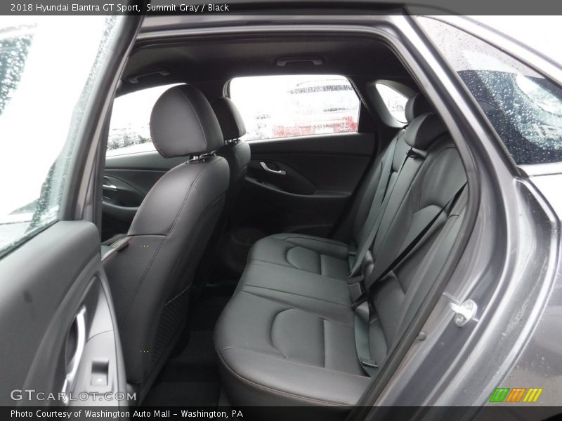 Summit Gray / Black 2018 Hyundai Elantra GT Sport