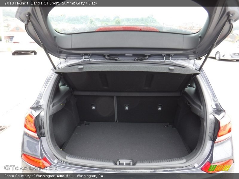 Summit Gray / Black 2018 Hyundai Elantra GT Sport