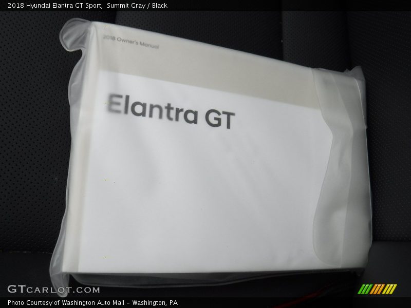 Summit Gray / Black 2018 Hyundai Elantra GT Sport