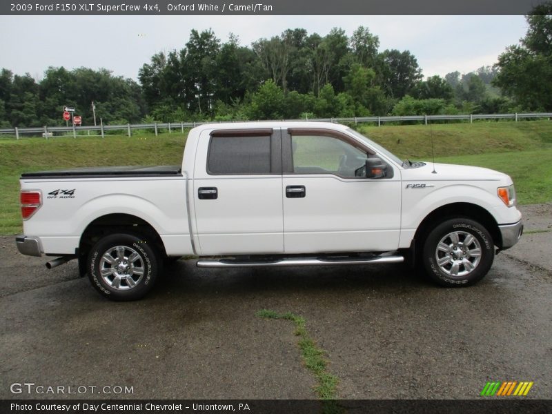 Oxford White / Camel/Tan 2009 Ford F150 XLT SuperCrew 4x4