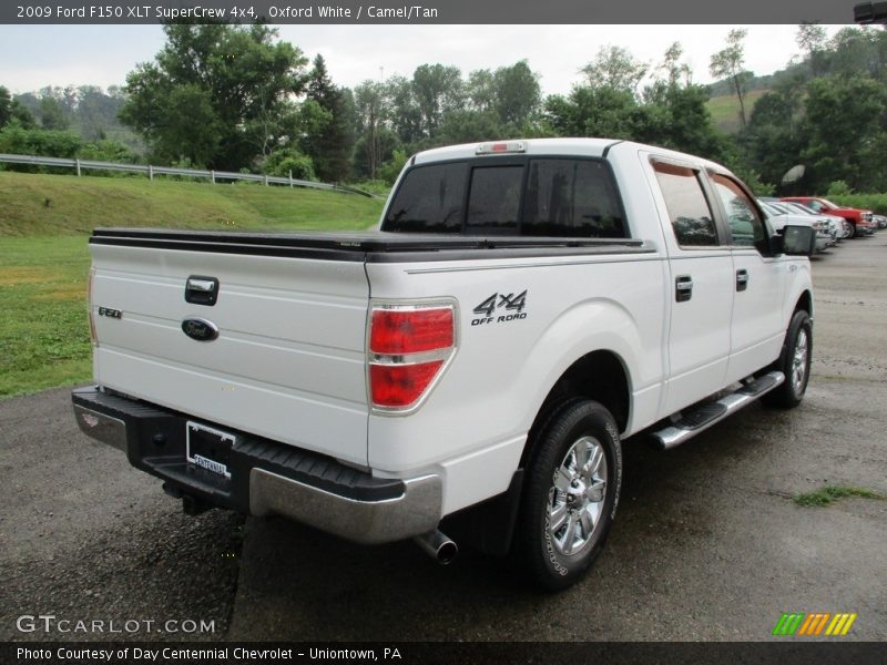 Oxford White / Camel/Tan 2009 Ford F150 XLT SuperCrew 4x4