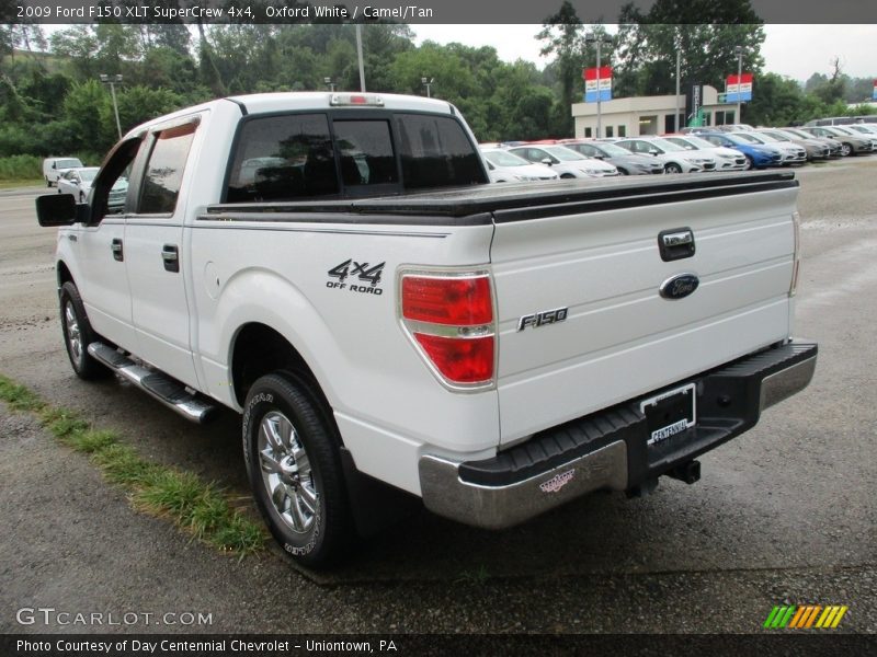 Oxford White / Camel/Tan 2009 Ford F150 XLT SuperCrew 4x4
