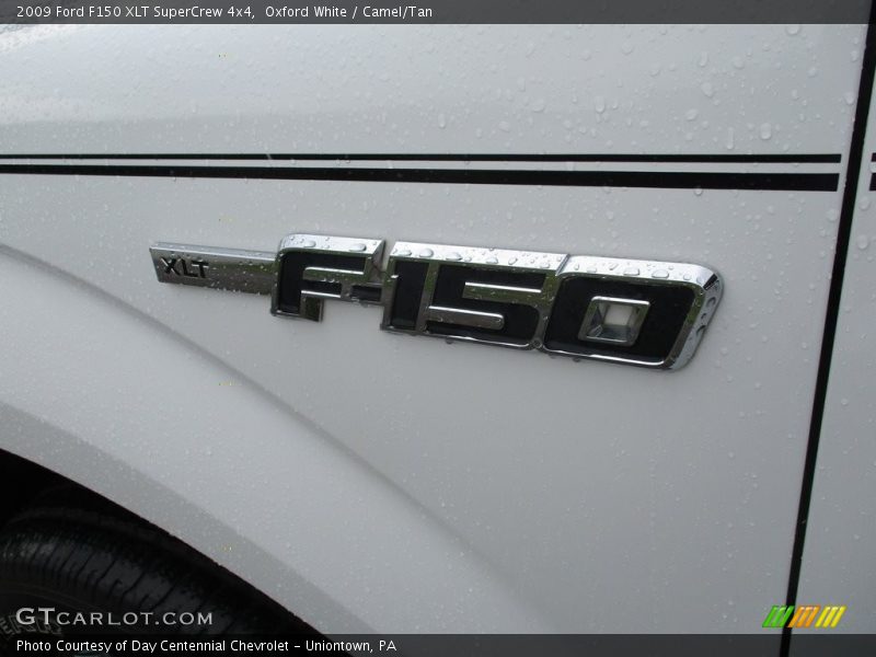 Oxford White / Camel/Tan 2009 Ford F150 XLT SuperCrew 4x4