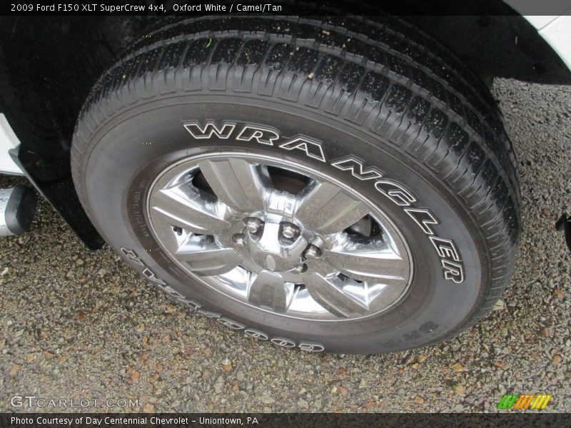 Oxford White / Camel/Tan 2009 Ford F150 XLT SuperCrew 4x4