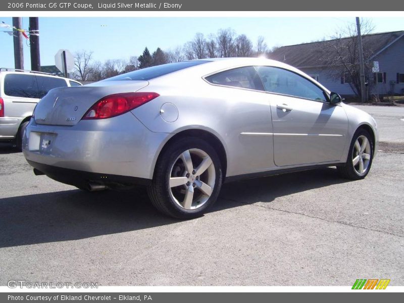 Liquid Silver Metallic / Ebony 2006 Pontiac G6 GTP Coupe