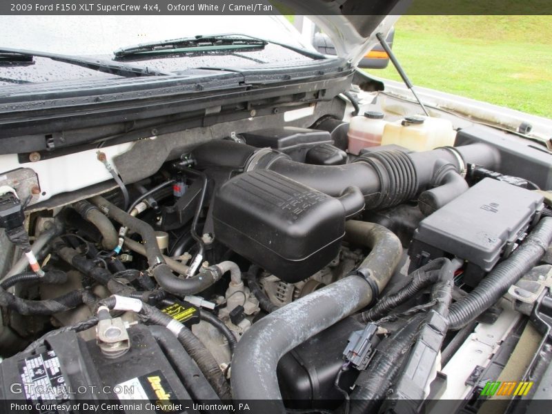 Oxford White / Camel/Tan 2009 Ford F150 XLT SuperCrew 4x4
