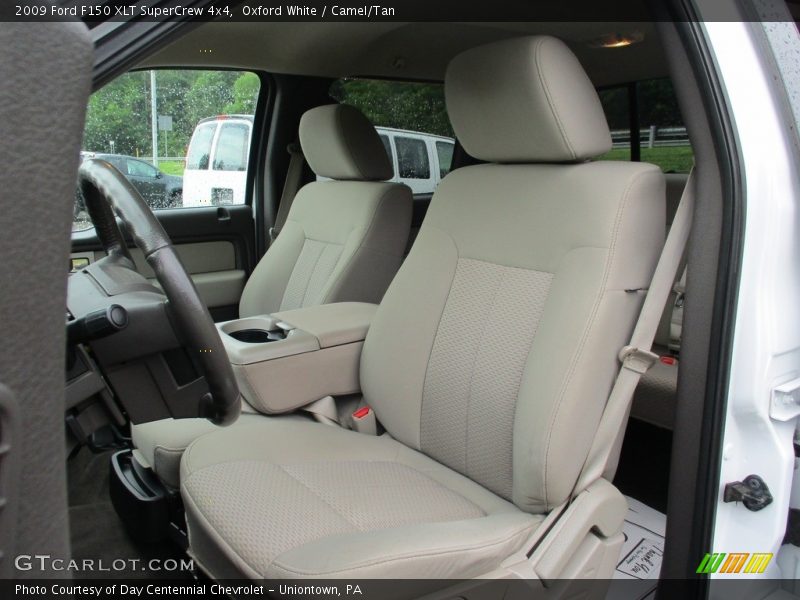 Oxford White / Camel/Tan 2009 Ford F150 XLT SuperCrew 4x4