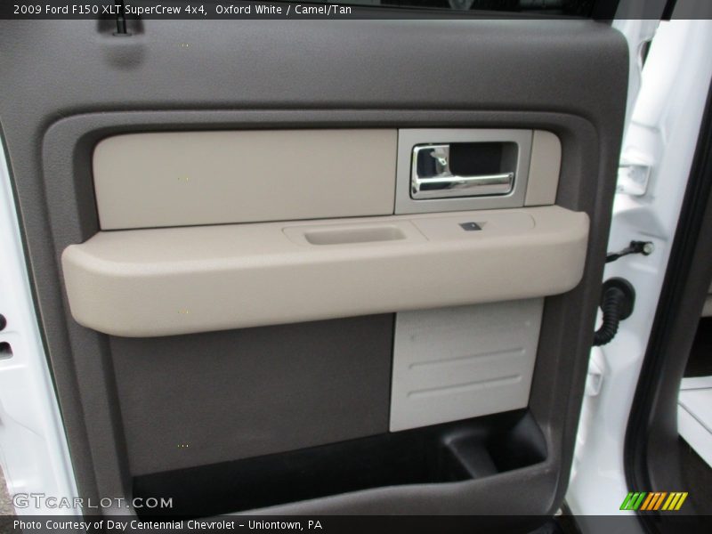 Oxford White / Camel/Tan 2009 Ford F150 XLT SuperCrew 4x4