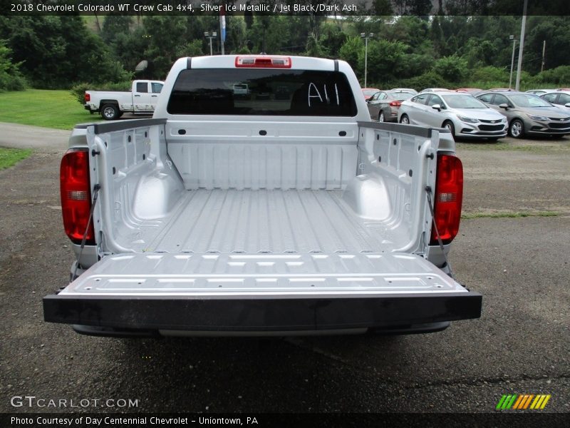 Silver Ice Metallic / Jet Black/Dark Ash 2018 Chevrolet Colorado WT Crew Cab 4x4