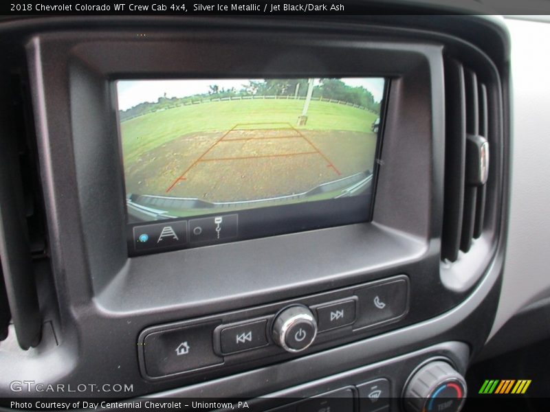 Silver Ice Metallic / Jet Black/Dark Ash 2018 Chevrolet Colorado WT Crew Cab 4x4