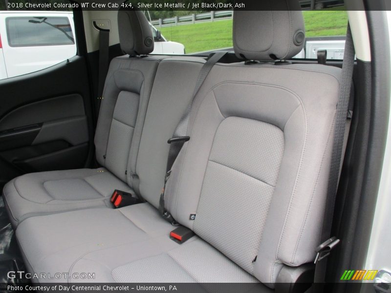 Silver Ice Metallic / Jet Black/Dark Ash 2018 Chevrolet Colorado WT Crew Cab 4x4